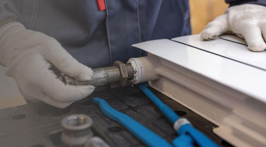 Professional water heater repair services in Champlain, VA